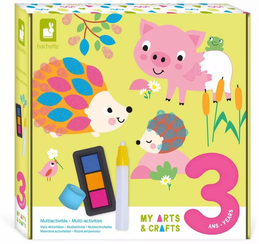 Set creativ Janod - Activitati pentru copii de 3 ani