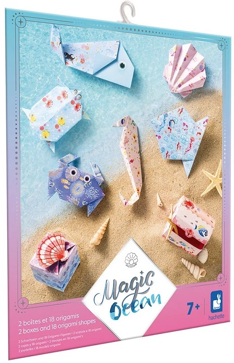 Trusă creativă  Janod - Magic Ocean, origami