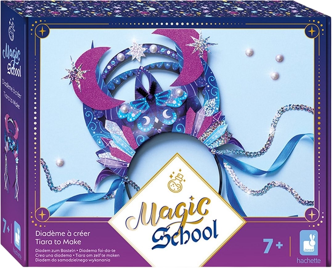 Trusă creativă  Janod - Magic School, tiară