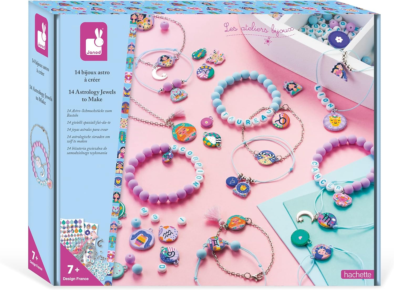 Set creativ Janod - Creează-ți bijuteriile astrologice
