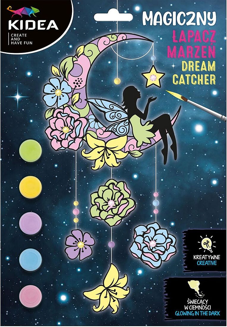 Set creativ Kidea - Captor de vise care strălucește în întuneric