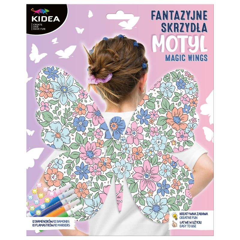 Trusă creativă  Kidea - Aripi de fluture