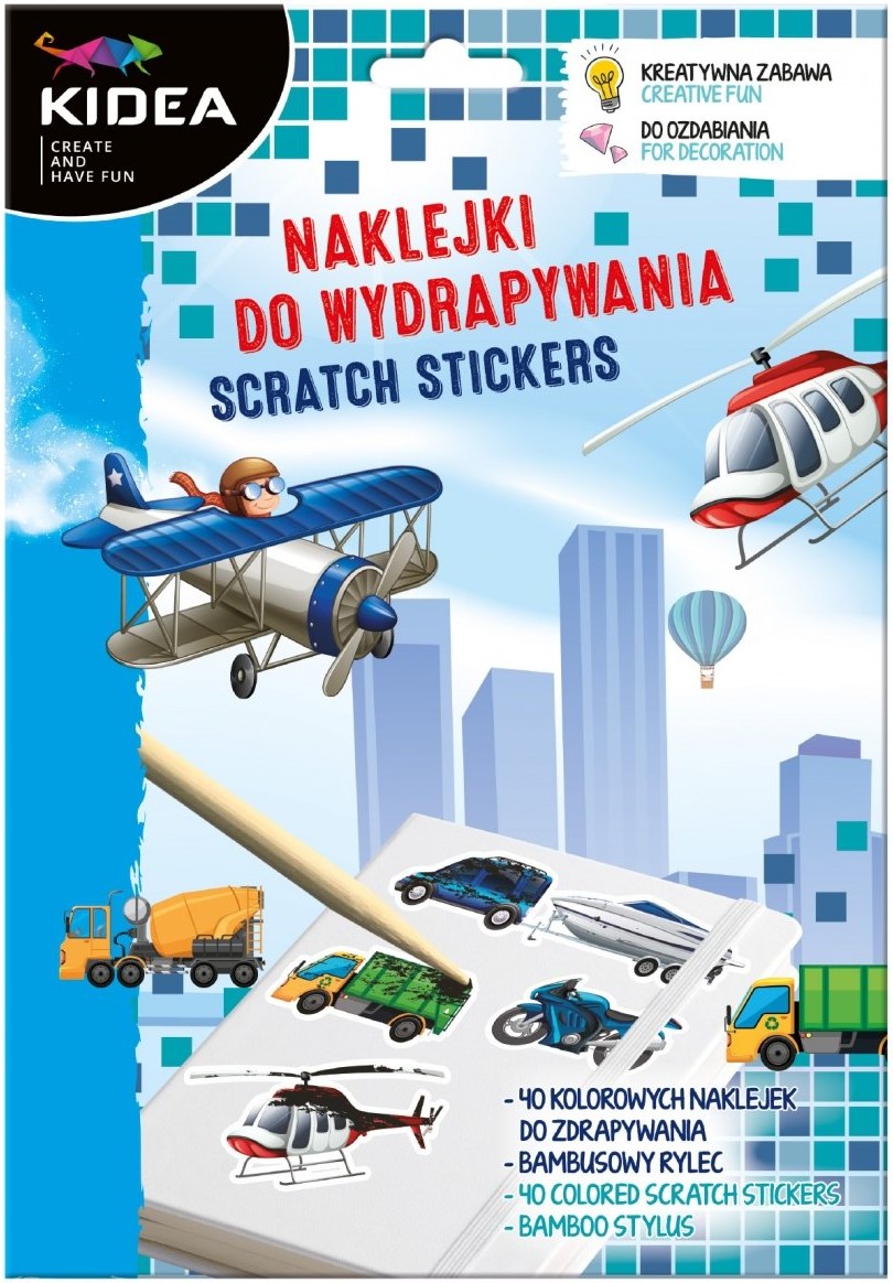 Set creativ Kidea - Vehicule