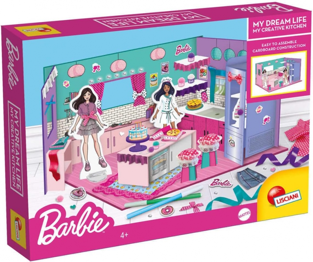 Set creativ Lisciani Gioch Barbie - Bucătărie DIY