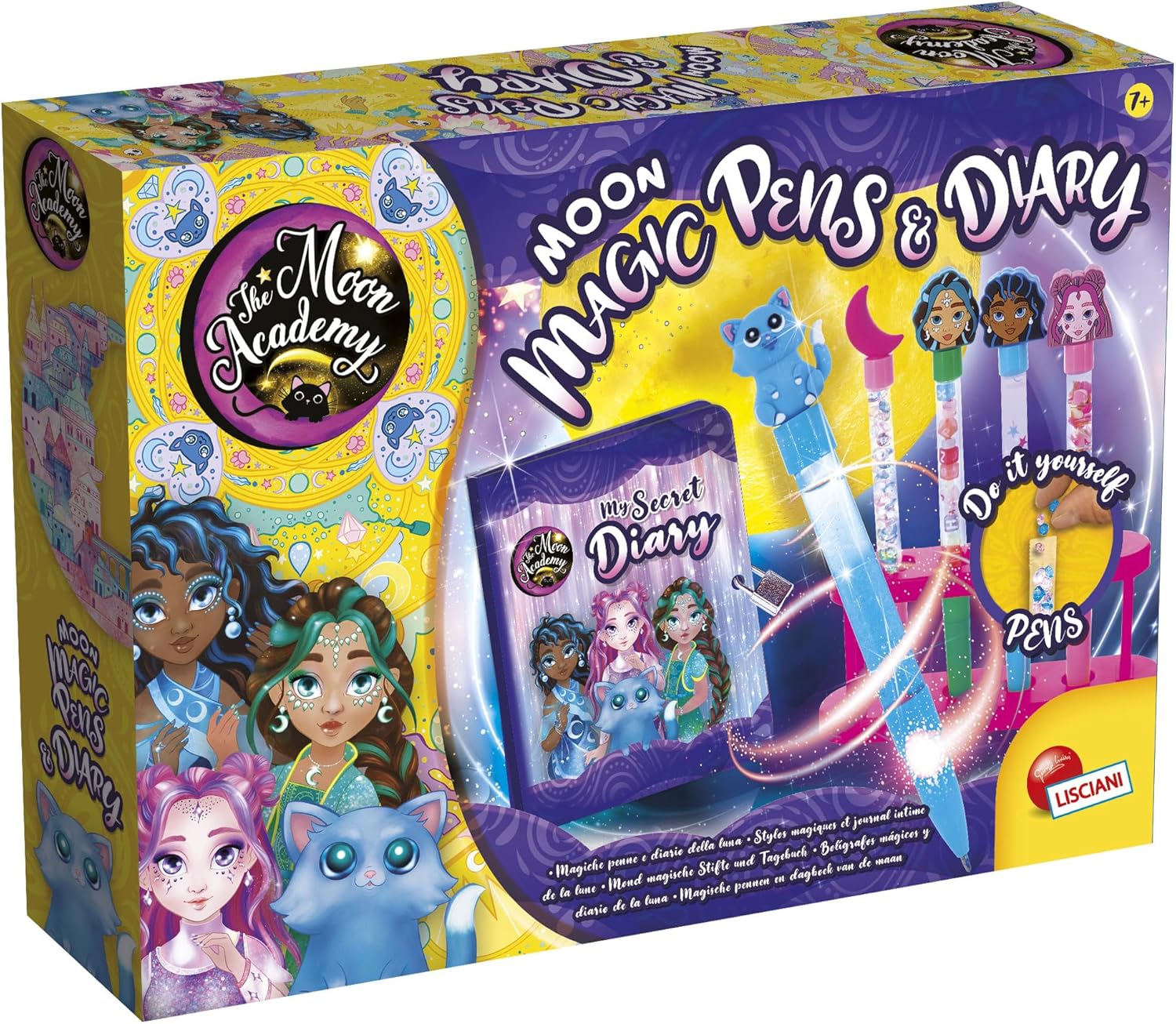 Kit creativ  Lisciani Giochi - Pixuri magice și jurnal