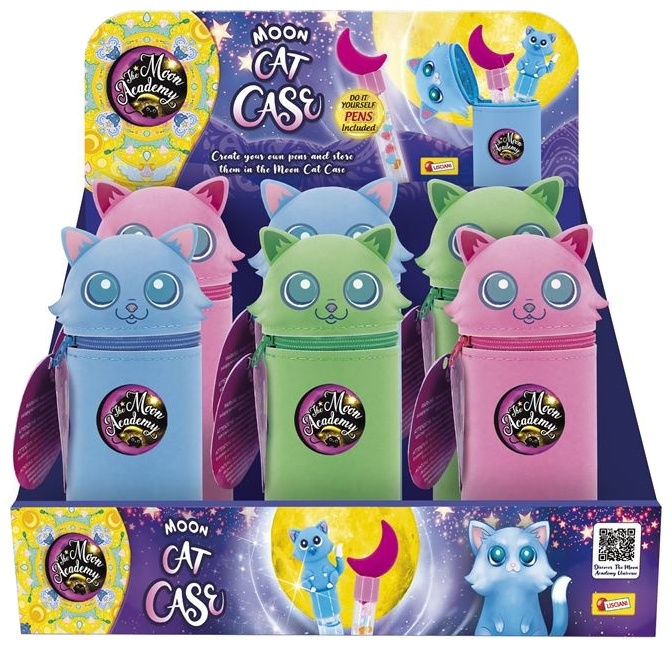 Kit creativ  Lisciani Giochi - Pixuri DIY într-o cutie pentru pisici, sortiment