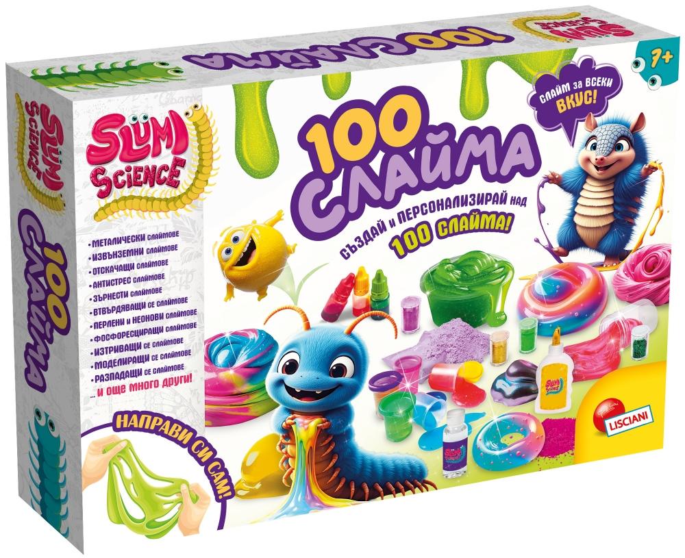 Trusă creativă  Lisciani Slumi Science - Fă-ți singur 100 de slimes