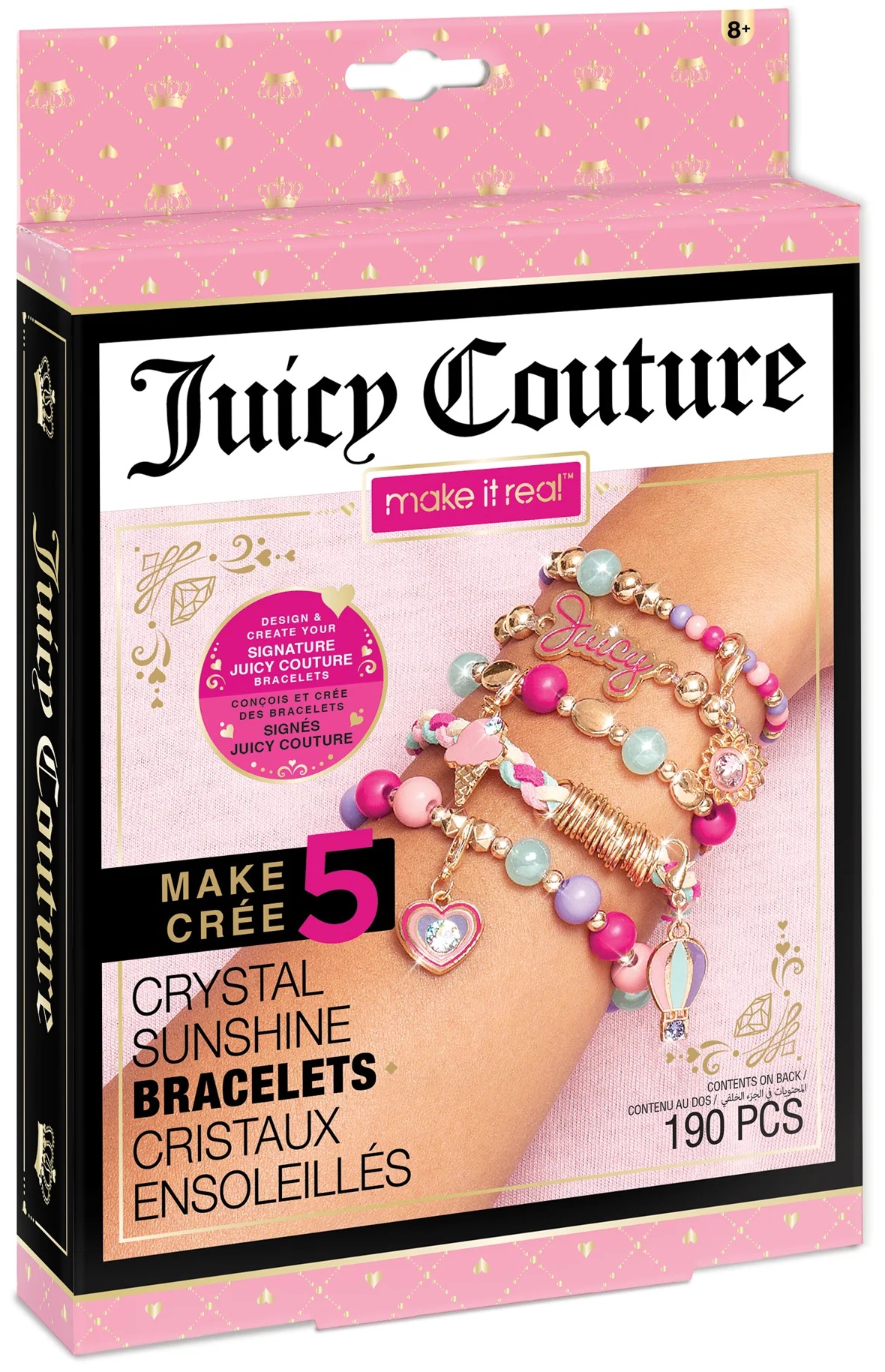Set creativ Make it Real - Juicy Couture, brățări de soare
