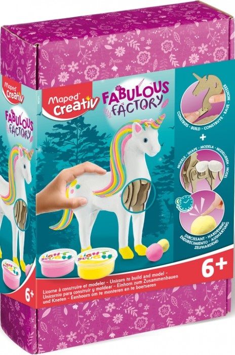 Set creativ Maped Creativ - Fabulous Factory, Unicorn