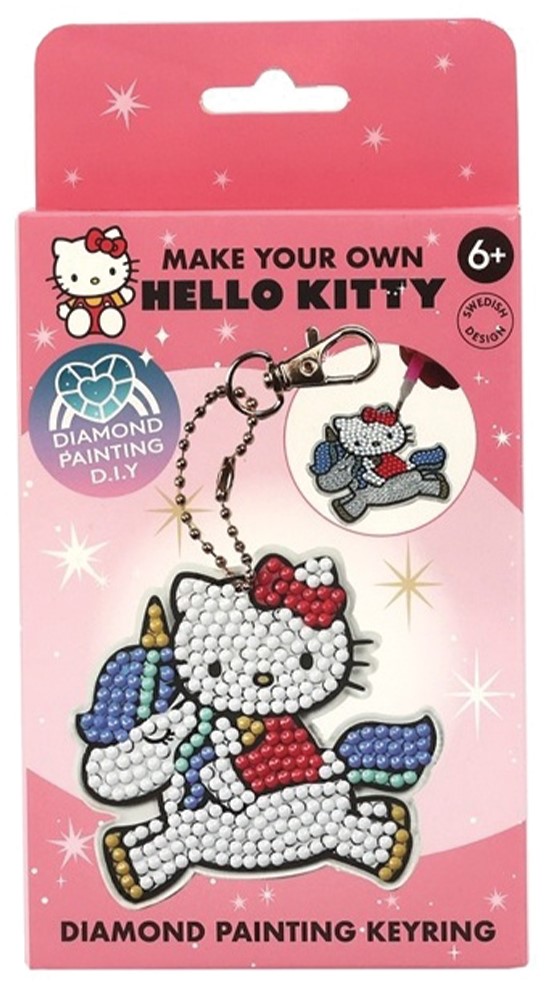 Set creativ Micki - Breloc cu diamante DIY Hello Kitty and friends