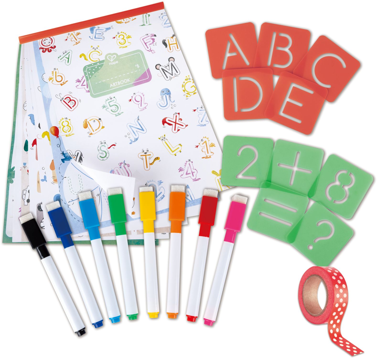 Set creativ Hape - Litere și cifre