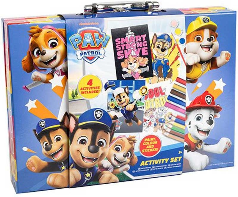 Set creativ Paw Patrol - În valiză