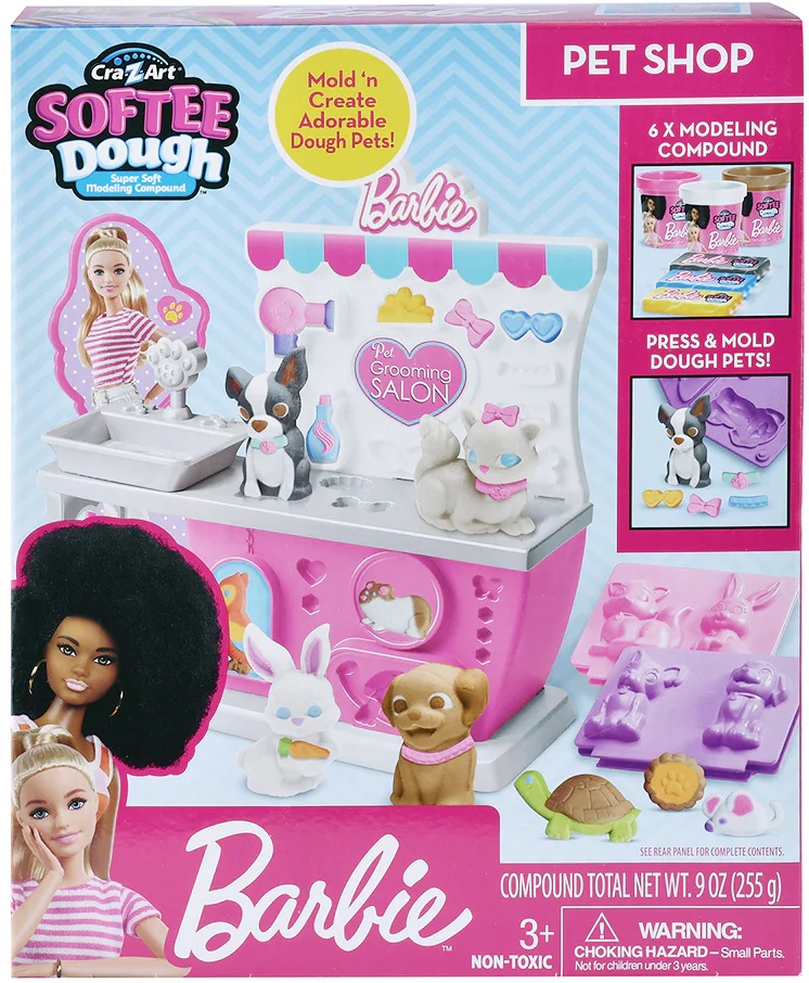 Set creativ cu model Cra-Z-Art - Magazinul de animale Barbie