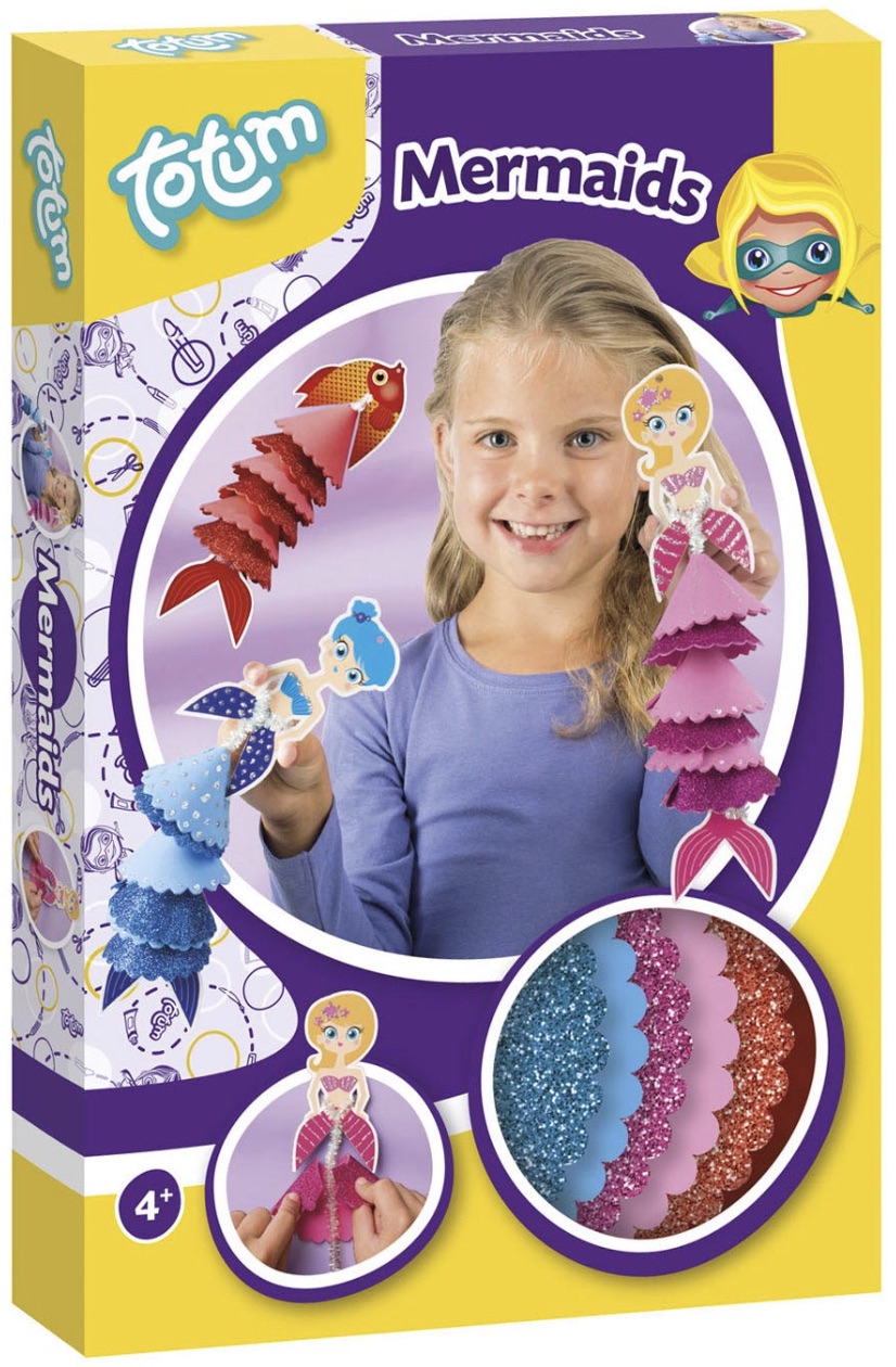 Set creativ Totum Mermaids - Fă-ți singur