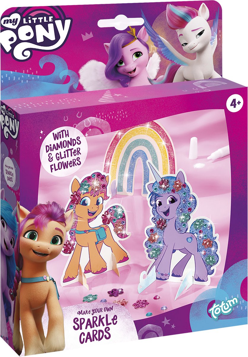 Set creativ Totum - Fa, singur, goblen cu diamente My Little Pony