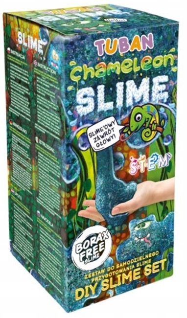 Set creativ Tuban - Fă-ți propriul slime Chameleon