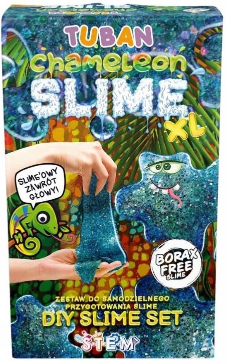Set creativ Tuban - XL, Fă-ți propriul slime Chameleon