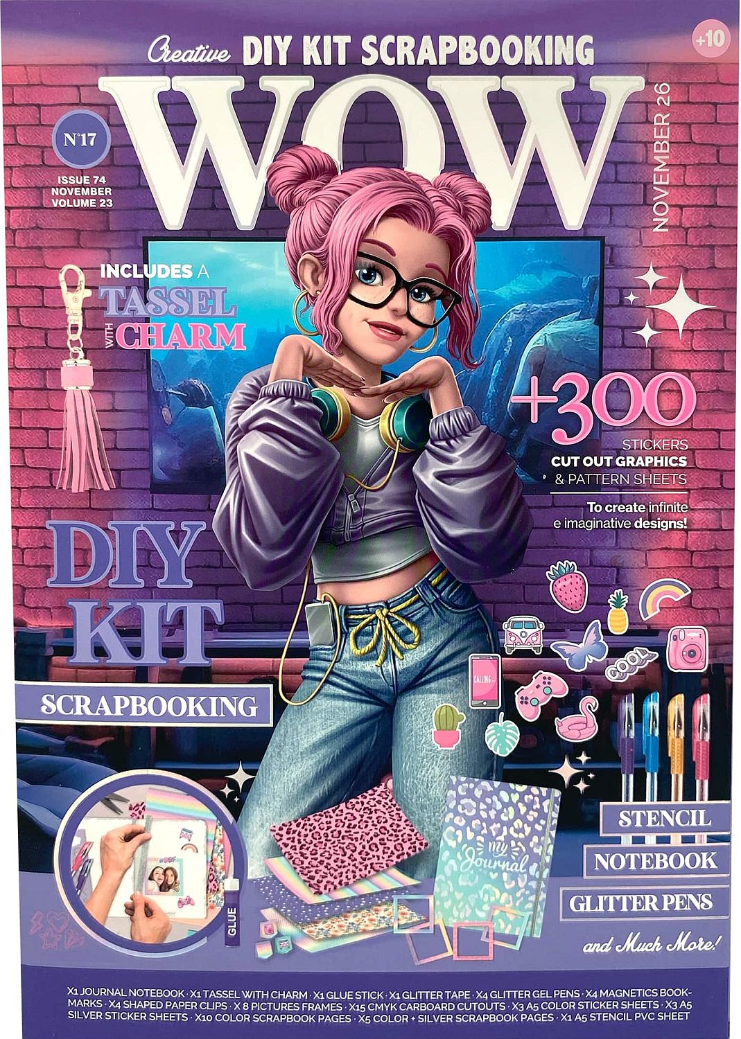 Set creativ WOW Generation - Creează-ți propriul album