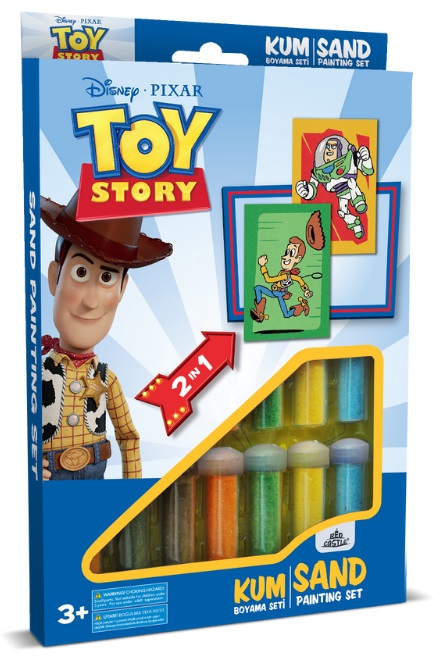 Set creativ desen cu nisip Red Castle - Toy Story, 2 imagini