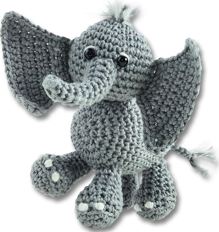 Kit de crosetat creativ Folia - Elefantul