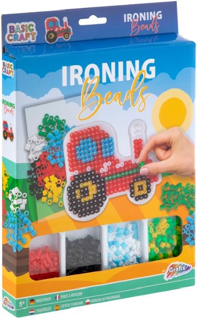 Set de creație cu mărgele Grafix - Tractor