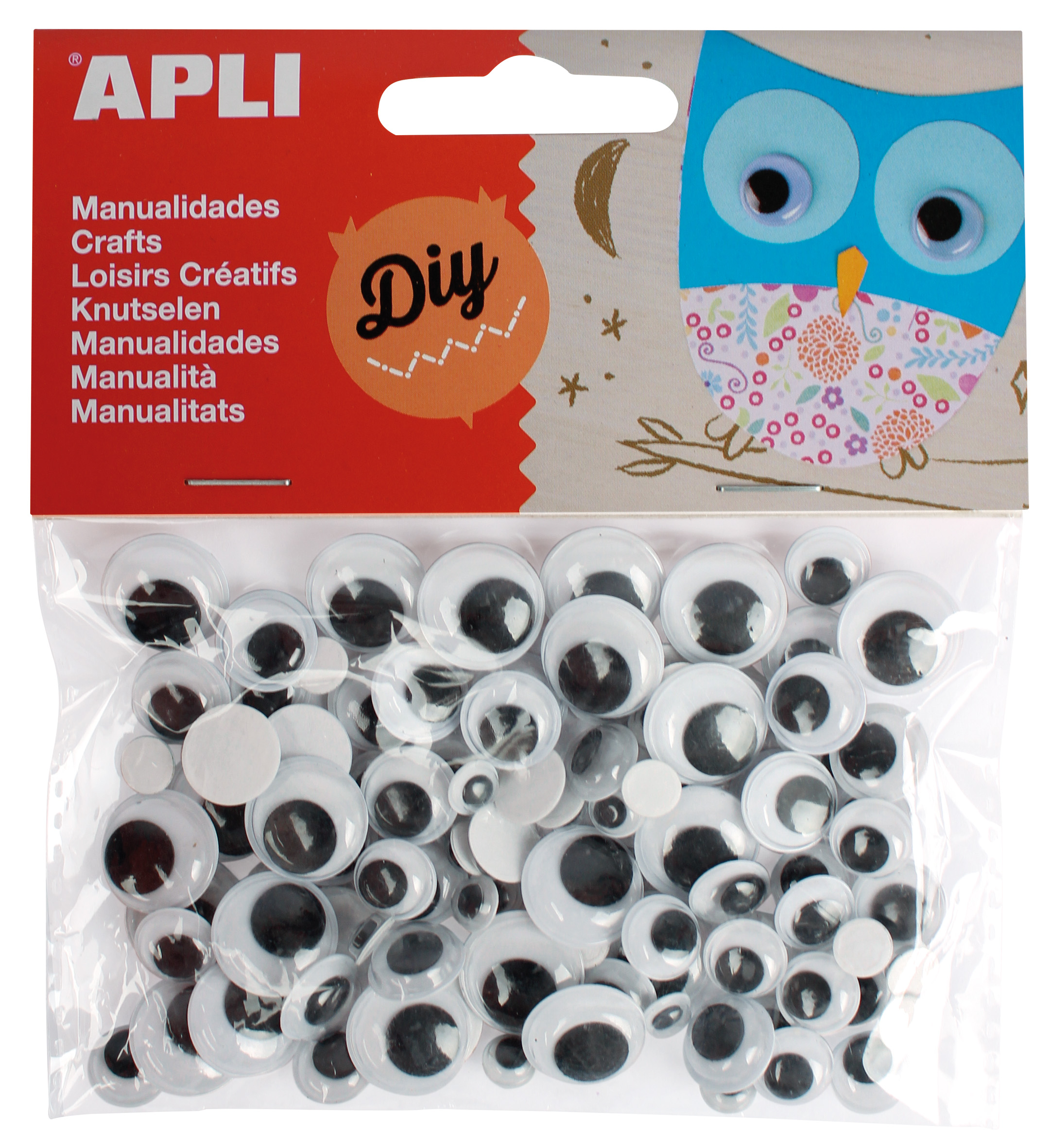 Ochi mobili Apli - 100 buc.