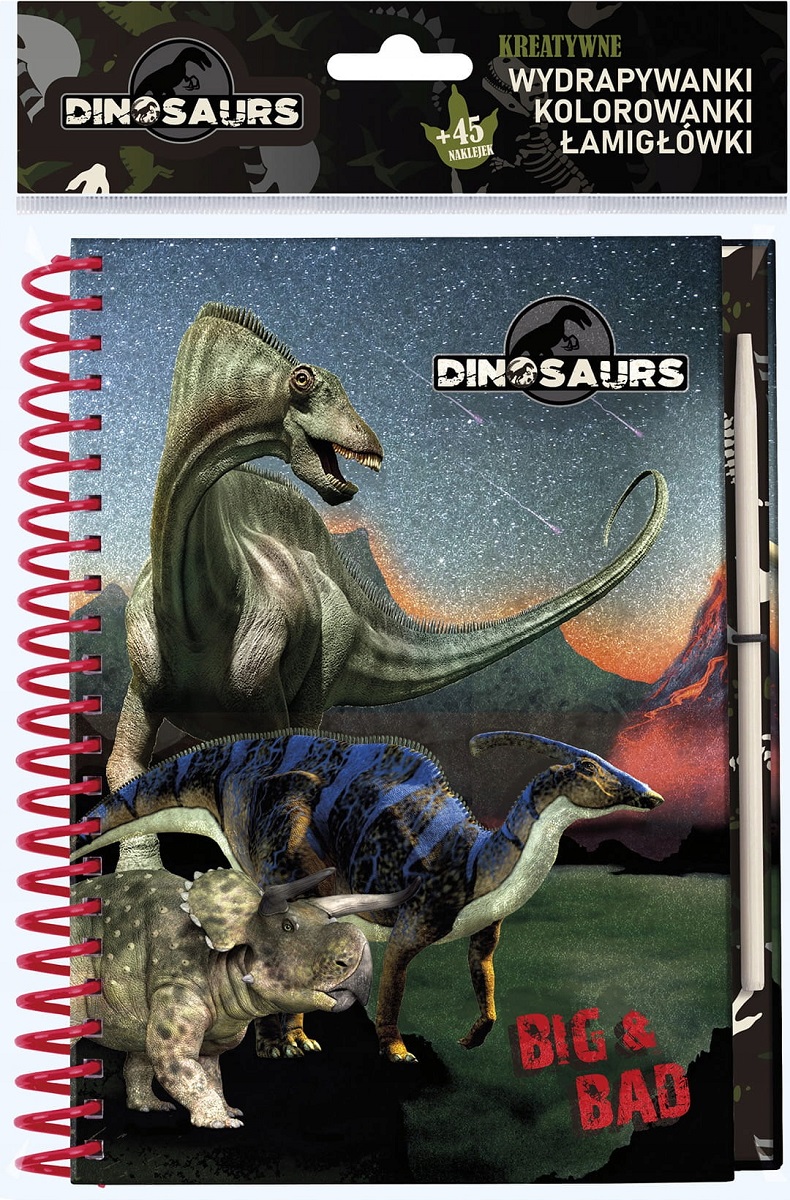 Carnețel creativ Derform Dinosaur 17