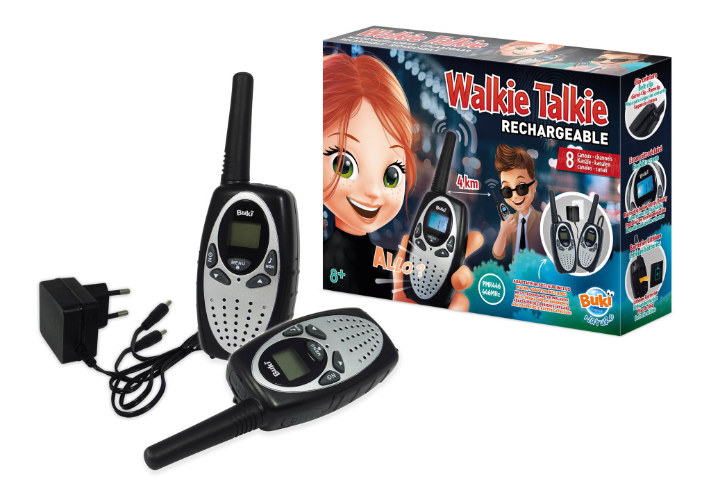 Walkie talkie Buki Nature - Reincarcabile