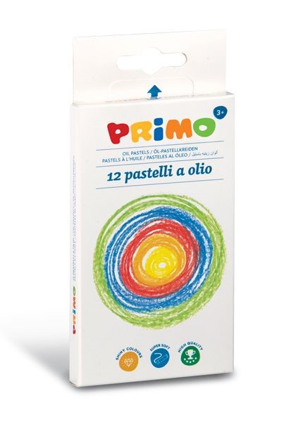 Pasteluri uleioase Primo - 12 culori