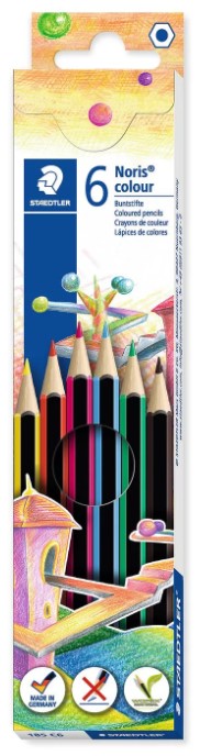 Creioane colorate Staedtler Noris Colour 185 - 6 culori