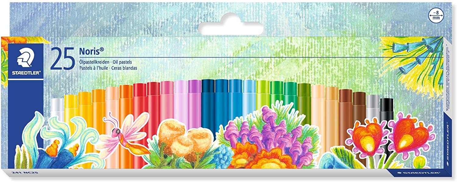 Pasteluri cerate Staedtler Noris Club 241 - 25 culori