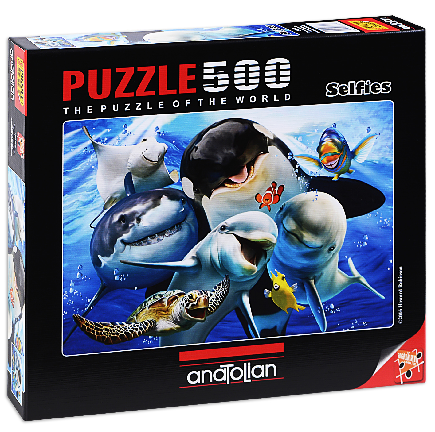 Puzzle Anatolian din 500 de piese - Ocean Selfie, Howard Robinson