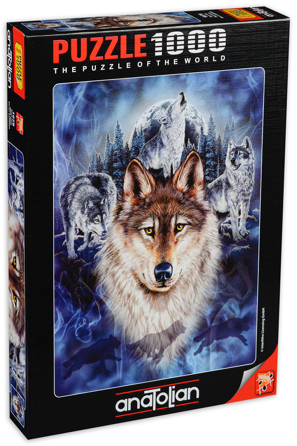 Puzzle Anatolian din 1000 de piese - Haita de lupi, Stephen Gardner
