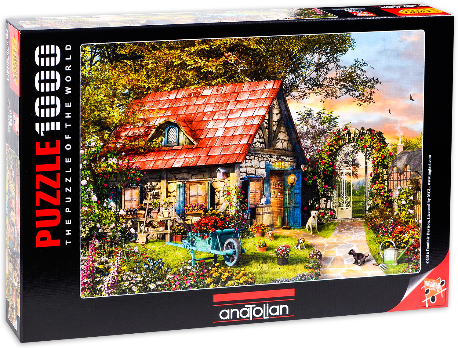 Puzzle Anatolian din 1000 de piese - Casa de poveste, Dominic Davison