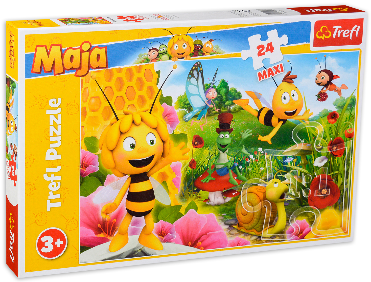 Puzzle Trefl din 24 de piese maxi - In lumea albinei Maya