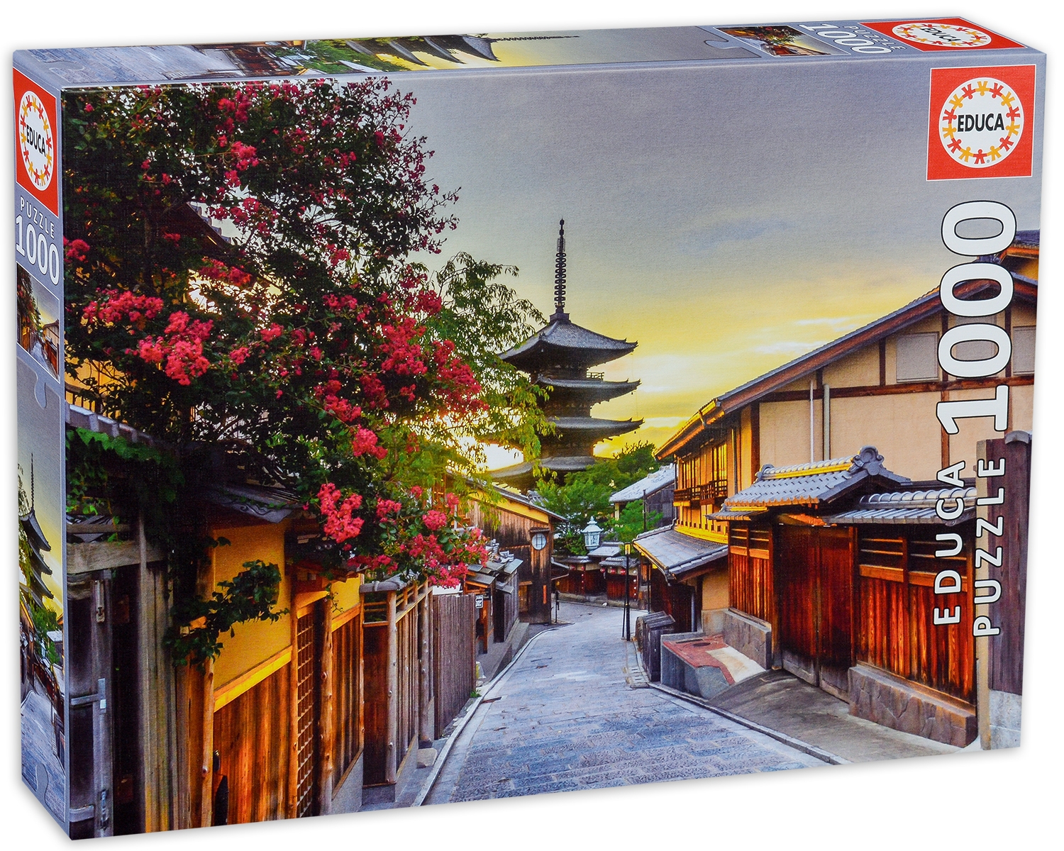 Puzzle Educa din 1000 de piese - Yasaka Pagoda, Kyoto, Japan