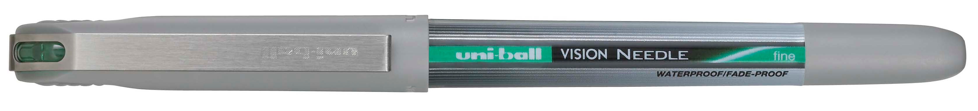 Roller Uniball Vision Needle Fine – Verde, 0.7 mm