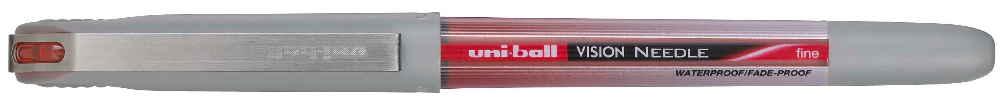 Roller Uniball Vision Needle Fine – Rosu, 0.7 mm