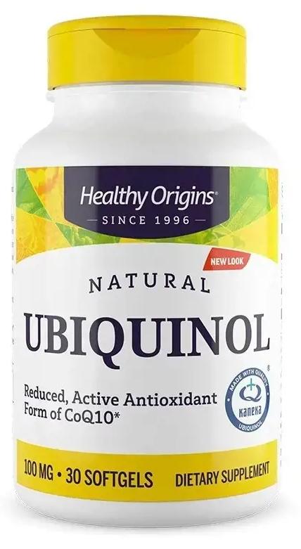 Ubiquinol, 100 mg, 30 capsule, Healthy Origins