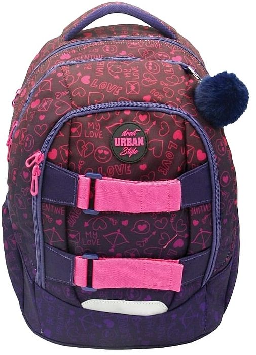 Rucsac școlar anatomic S. Cool Urban - Emoticon