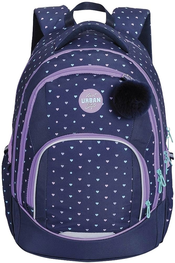 Rucsac școlar anatomic S. Cool Urban - Hearts