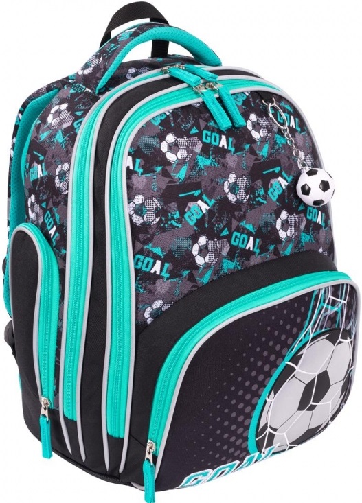 Ghiozdan școlar ergonomic  Bambino Premium Goal - Cu 2 compartiment