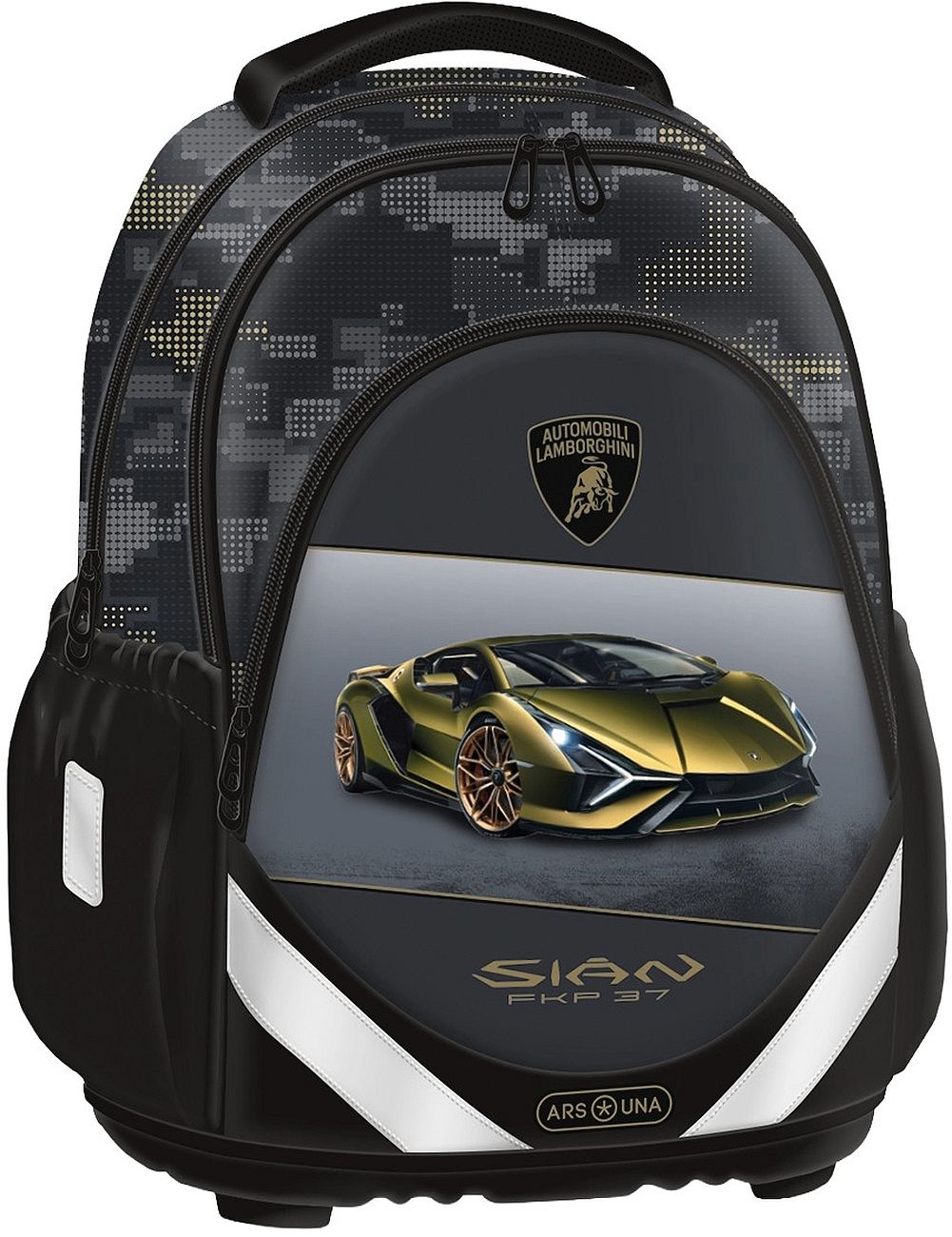 Ghiozdan școlar Ars Una Anatomy M - Lamborghini, Sian FKP 37