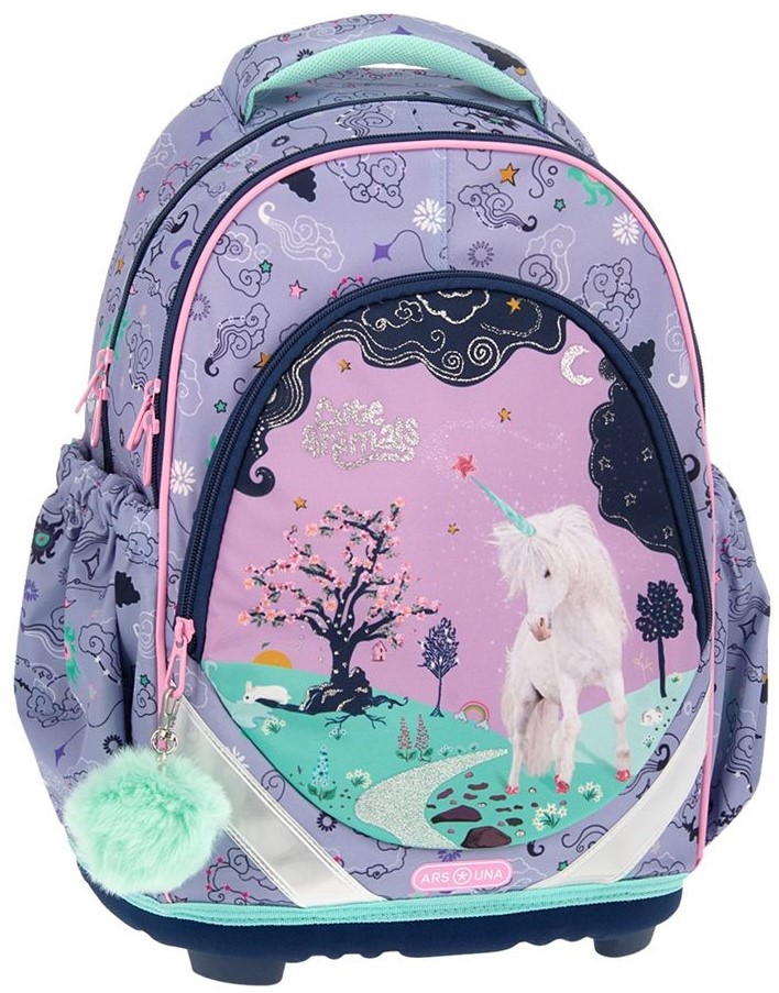 Ghiozdan școlar  Ars Una Anatomy M - Unicorn, 23 l
