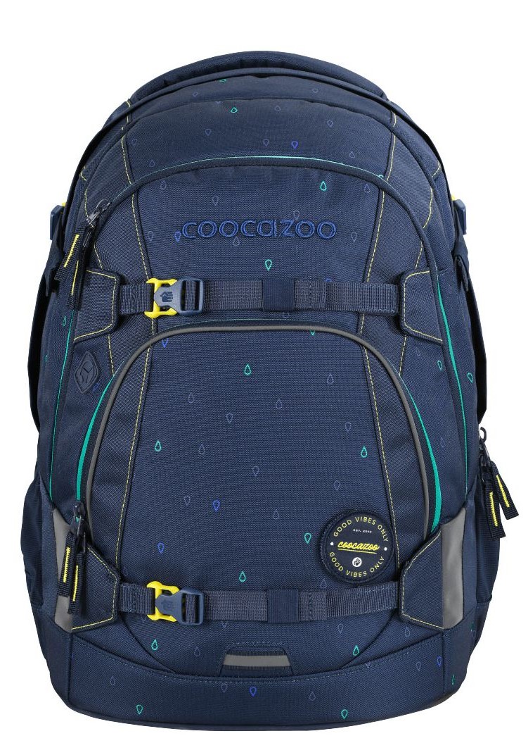 Ghiozdan școlar Coocazoo Happy Raindrops - cu 4 compartimente