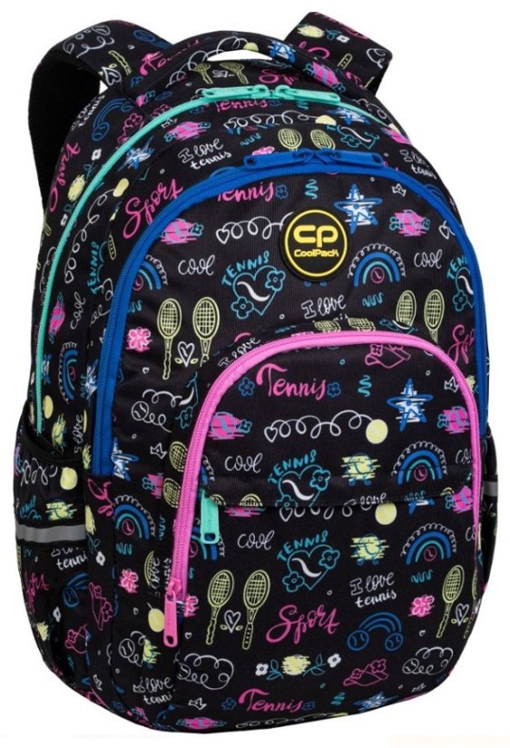 Ghiozdan școlar Cool Pack Basic Plus - Tennis Star, 27 l