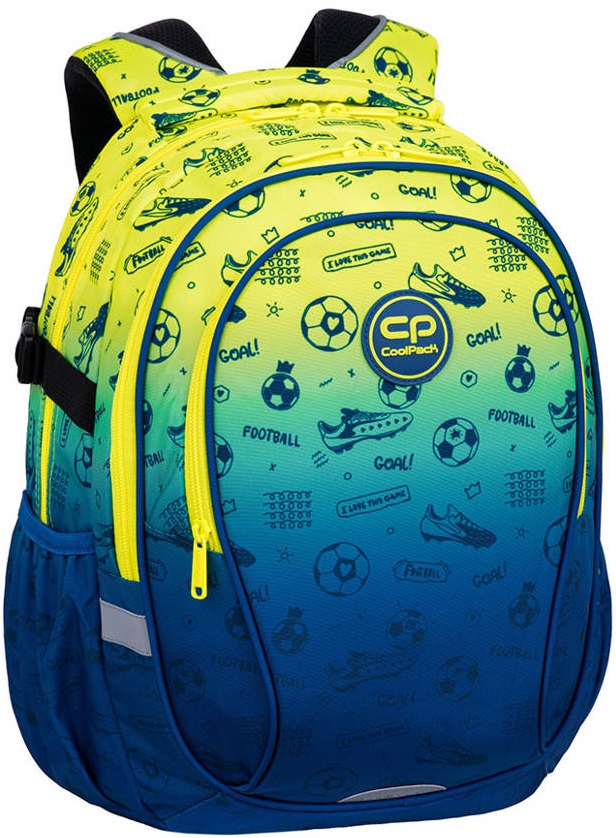 Ghiozdan școlar Cool Pack Factor - Football 2T, 29 l