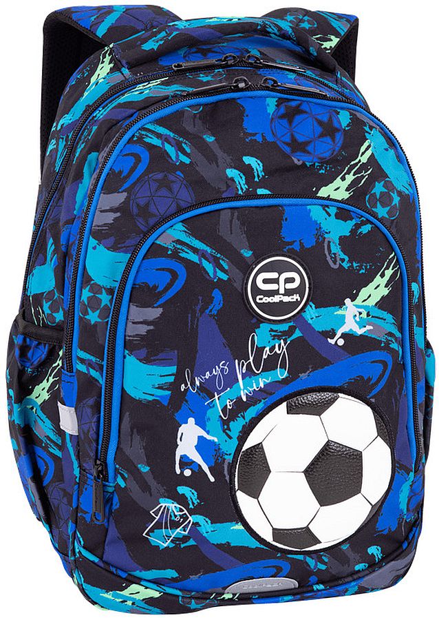 Ghiozdan școlar Cool Pack Prime Pro - Fotbal Navy