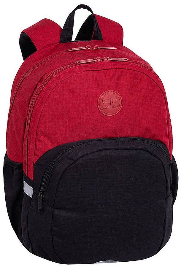 Ghiozdan școlar Cool Pack Rider - Roșu și negru, 27 l