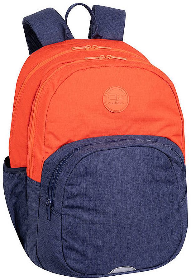 Ghiozdan școlar  Cool Pack Rider - Portocaliu si albastru, 27 l